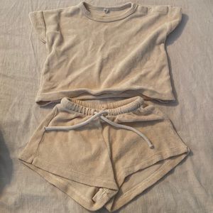 Organic Zoo - the cutest short and top set - 100% organic Cotton